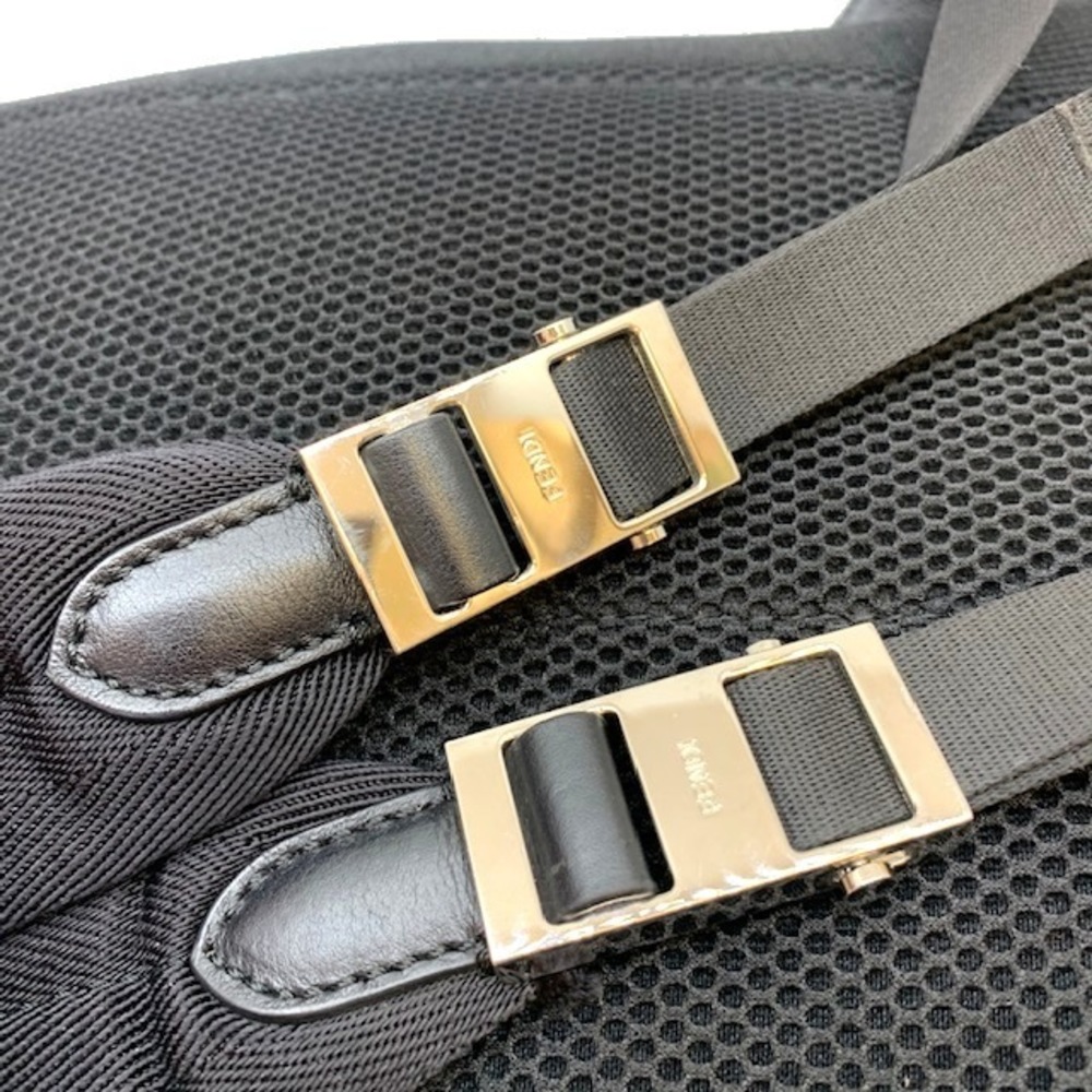 Fendi Backpack Monster Nylon Black - image 4